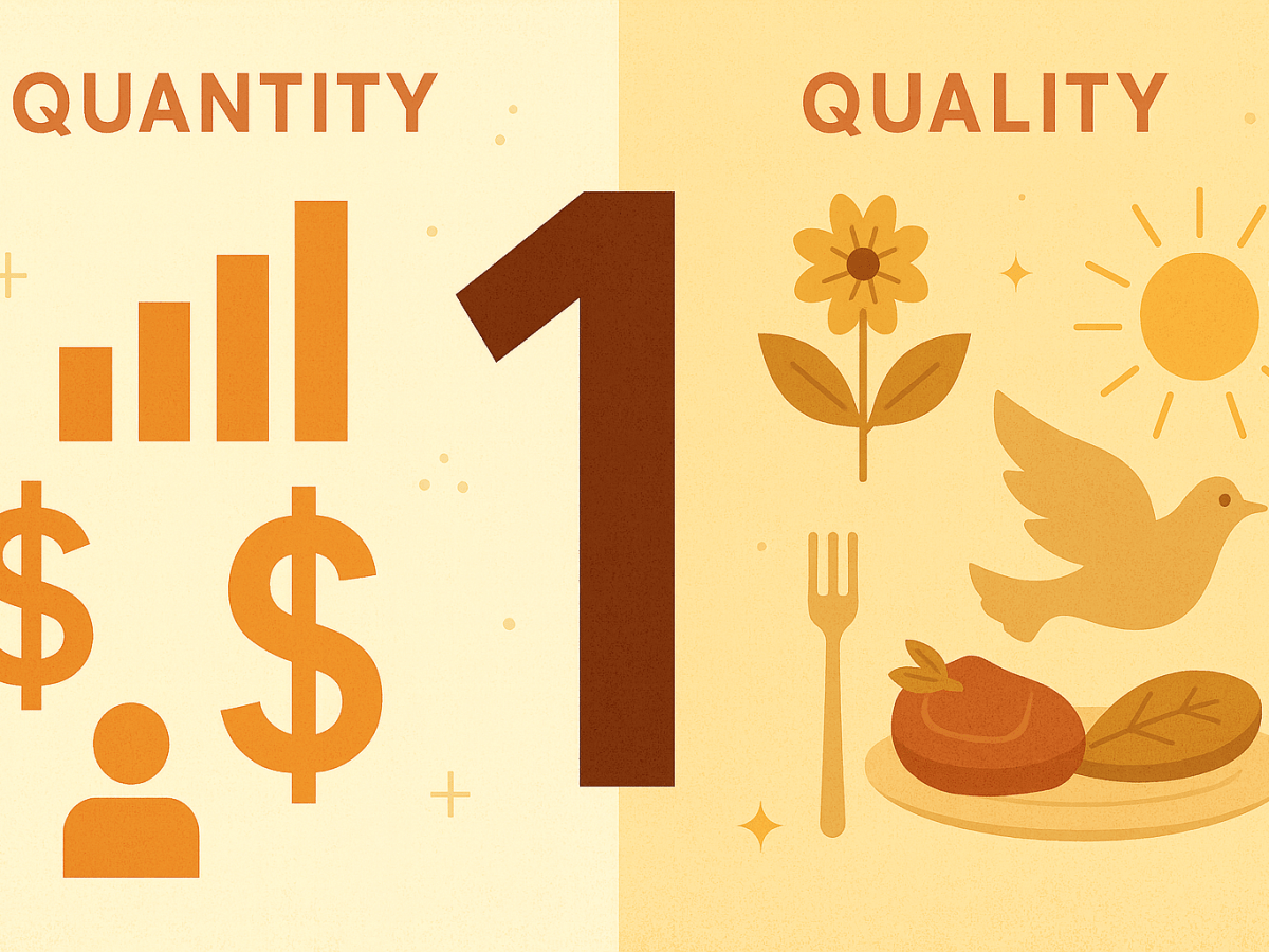 Quantity and Quality