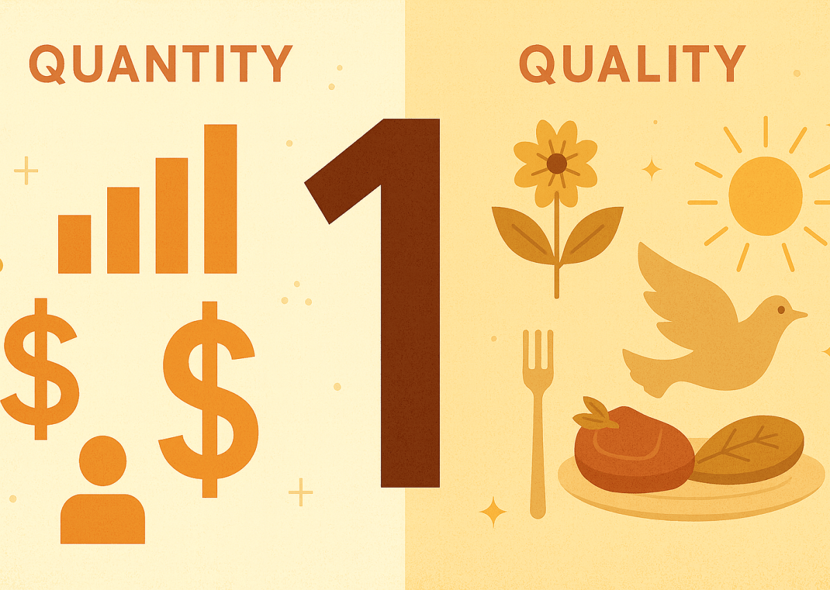 Quantity and Quality